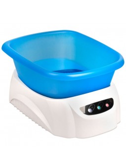 Azzurro shower tray with massager