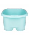 Blue Activeshop pedicure bowl with rollers