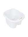 White pedicure bowl with rollers Activeshop