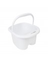 White pedicure bowl with rollers Activeshop