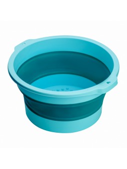 Foldable blue pedicure bowl