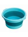 Foldable blue pedicure bowl