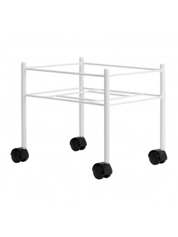 White pedicure tray, straight