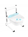 Set of shower tray with adjustable height + foot massager and massager with maintaining temperature AM-506A