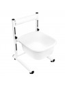 Set of shower tray with adjustable height + foot massager and massager with maintaining temperature AM-506A