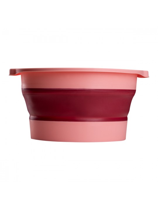 Pink foldable pedicure bowl