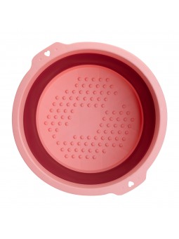 Pink foldable pedicure bowl