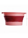 Pink foldable pedicure bowl