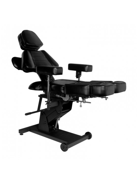 Pro Ink 606 black electric tattoo chair