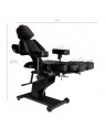 Pro Ink 606 black electric tattoo chair