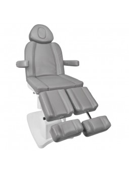 Електричне косметичне крісло Двигун Azzurro 708AS pedi 3 сірий