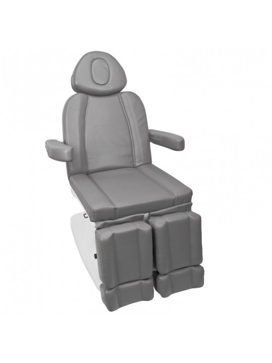 Електричне косметичне крісло Мотор Azzurro 708AS pedi 3 сірий