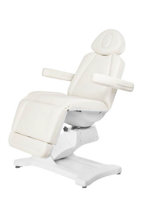 Electric beauty chair Azzurro 869A rotary 4 engines. white