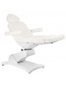 Electric beauty chair Azzurro 869A rotary 4 engines. white