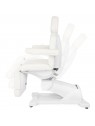 Electric beauty chair Azzurro 869A rotary 4 engines. white