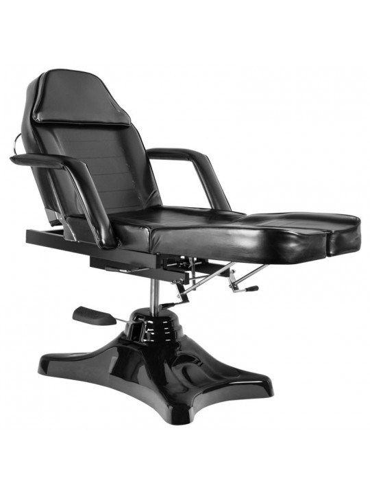 Hydraulic cosmetic chair. A 234C pedi black