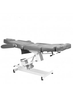 Fotel kosmetyczny elektr. Azzurro 706 pedi 1 siln. szary