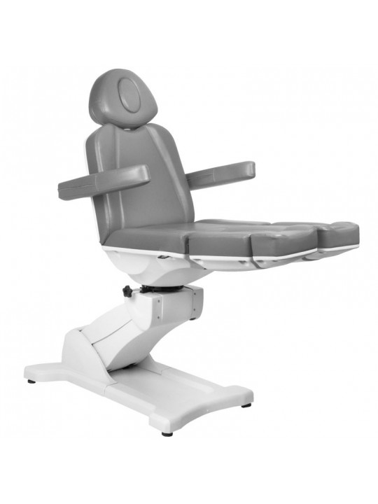 Electric beauty chair Azzurro 869AS rotary pedi 5 motors. gray