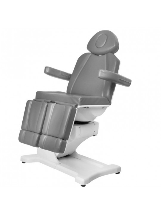 Electric beauty chair Azzurro 869AS rotary pedi 5 motors. gray