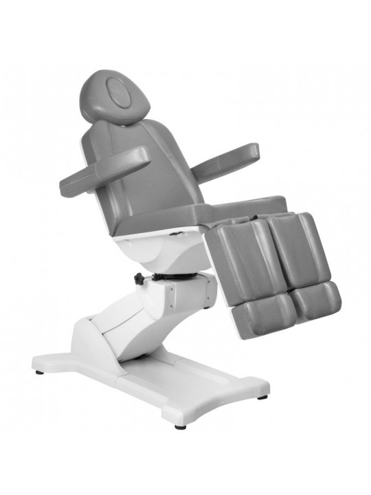 Electric beauty chair Azzurro 869AS rotary pedi 5 motors. gray