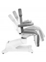 Electric beauty chair Azzurro 869A rotary 4 engines. gray