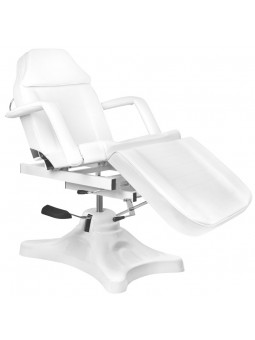 Hydraulic cosmetic chair. A 234D with a white cradle