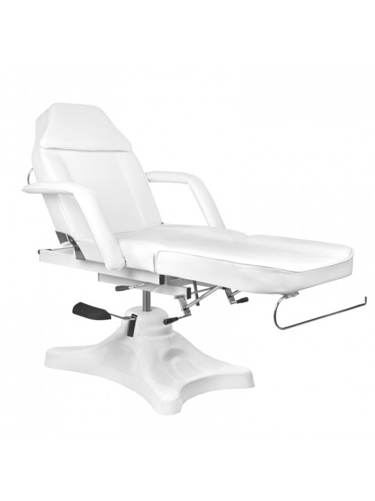 Hydraulic cosmetic chair. A 234D with a white cradle