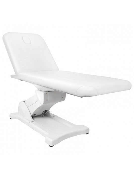 Electric lounger for massage Azzurro 808 2 motors white