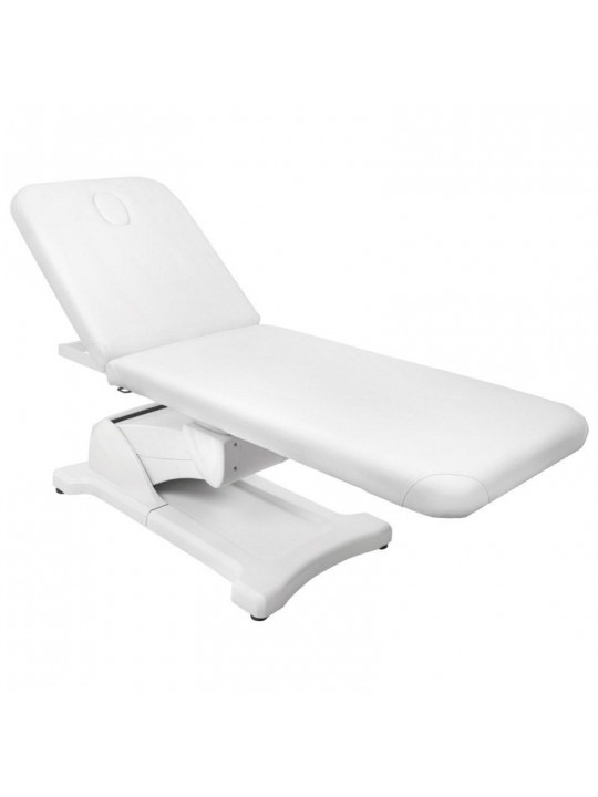 Electric lounger for massage Azzurro 808 2 motors white