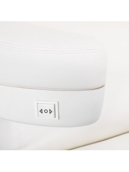 Elektrinė grožio kėdė Azzurro 878 5 varikliai baltas