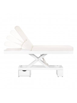 Spa beauty lounger Azzurro 815B, glowing white