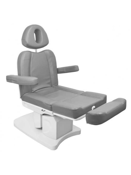 Electric beauty chair Azzurro 708A 4 engines gray heated