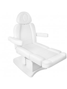 Electric beauty chair Azzurro 708A 4 engines white heated