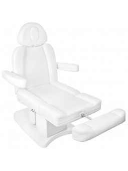 Electric beauty chair Azzurro 708A 4 engines white heated