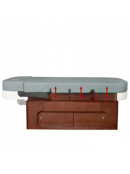 Spa beauty lounger Azzurro wood 361A 4 motors.