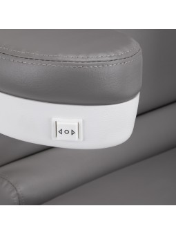 Електричне косметичне крісло Двигуни Azzurro 878 5 сірий