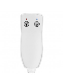 Șezlong electric pentru masaj Azzurro 336 1 motor. alb