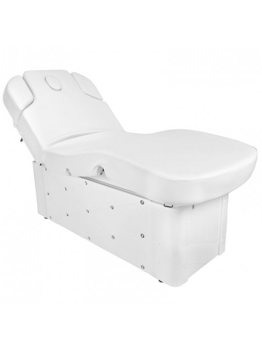 Spa beauty lounger Azzurro Krystal 370-3 4 motors. white heated