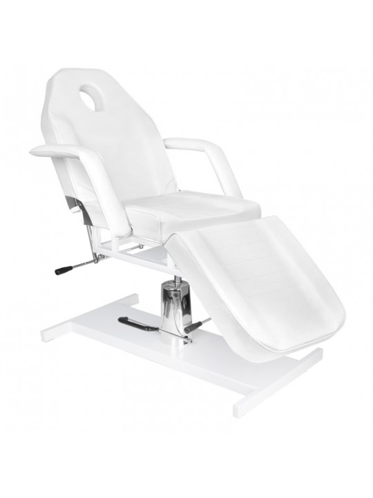 Hydraulic cosmetic chair. Basic 210 white