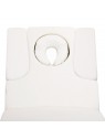 Spa beauty lounger Azzurro 815B, glowing white, heated