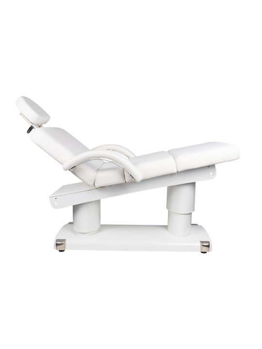 Spa beauty lounger Azzurro 838A 4 motors. white heated