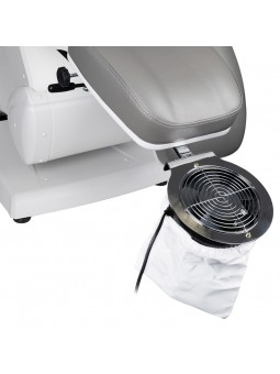 Colector de praf pentru pedichiura cromat Azzurro F-18