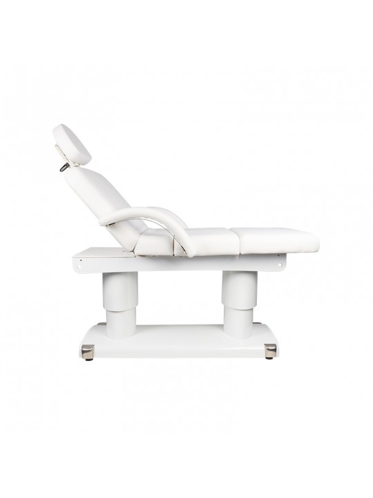 Spa beauty lounger Azzurro 838A 4 motors. white heated