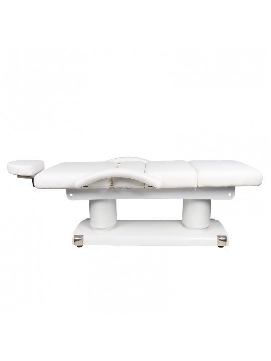 Spa beauty lounger Azzurro 838A 4 motors. white heated