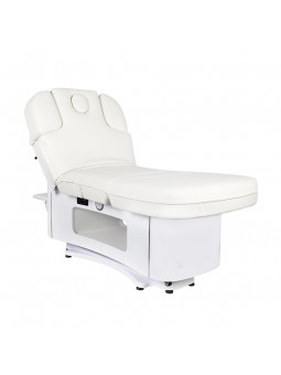 Spa beauty lounger Azzurro 379 exclusive 5 motors. white heated