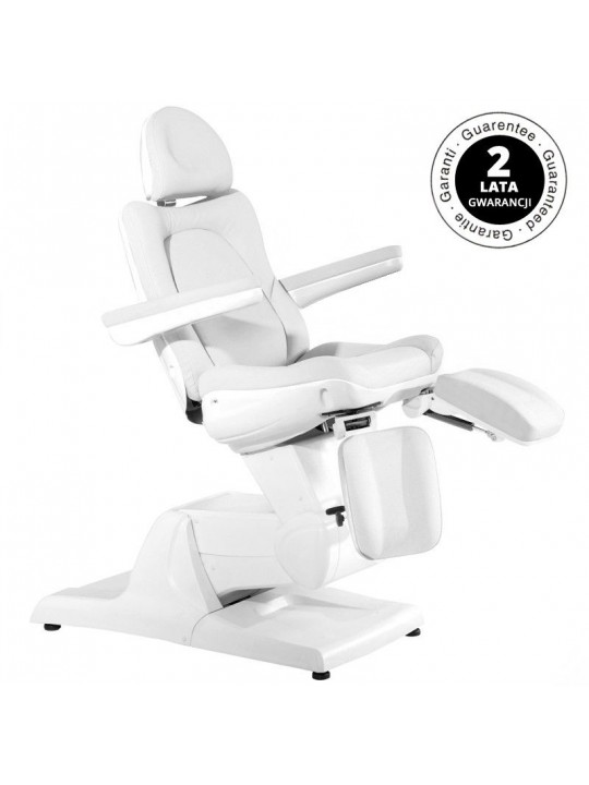 Electric beauty chair Azzurro 870S pedi 3 engines white