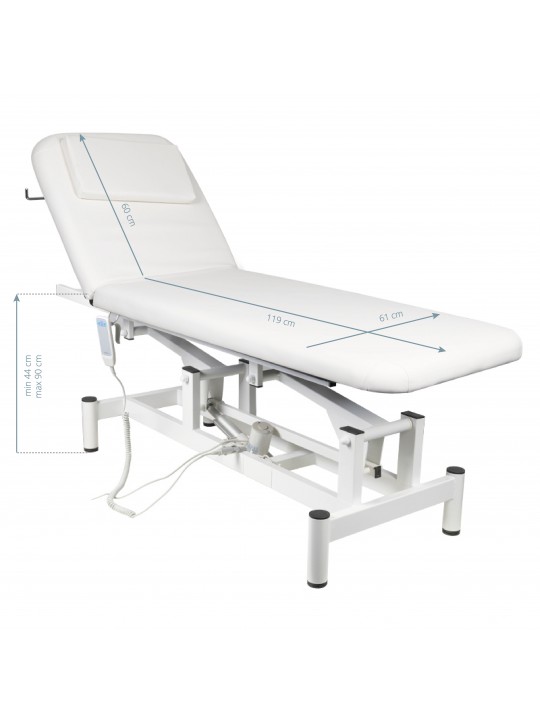 електричне ліжко для масажу 079 1 мотор Білий