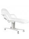 A 241 white cosmetic chair on wheels