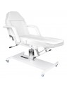 Hydraulic cosmetic chair. Basic 210 white on wheels