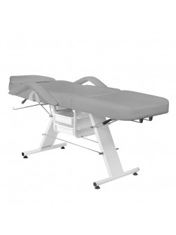 Fotel kosmetyczny A202 z kuwetami szary